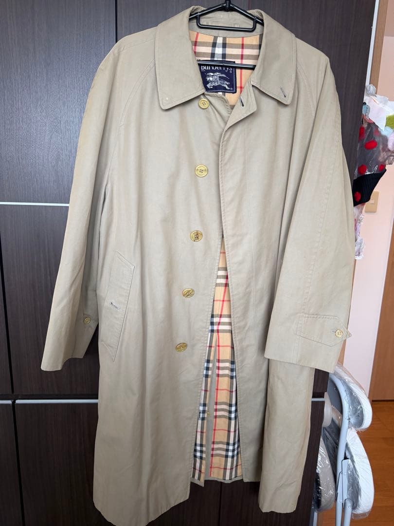 【美品】Burberrys ヴィンテージ トレンチコート ノバチェック ベージュ