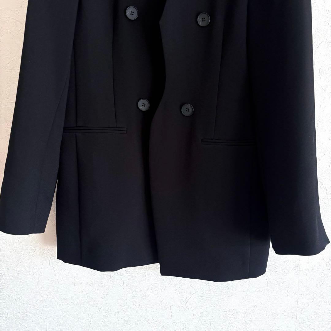 美品✨ LE CIEL BLEU カーブラインブレザー ブラック 36