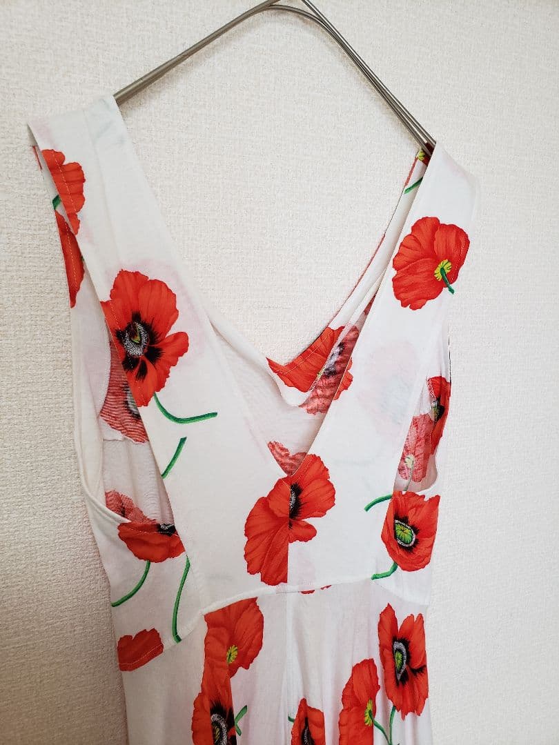 KENZO POPPY ノースリーブワンピース ポピー 花柄 ヴィンテージ