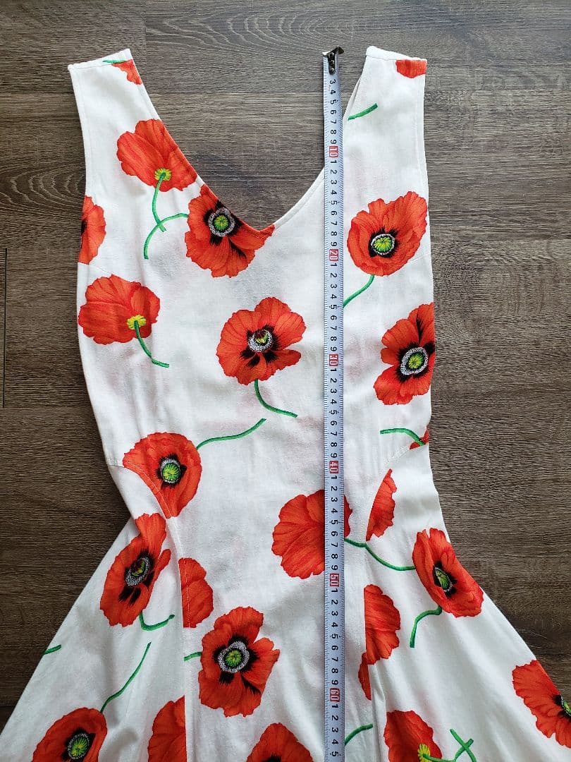 KENZO POPPY ノースリーブワンピース ポピー 花柄 ヴィンテージ