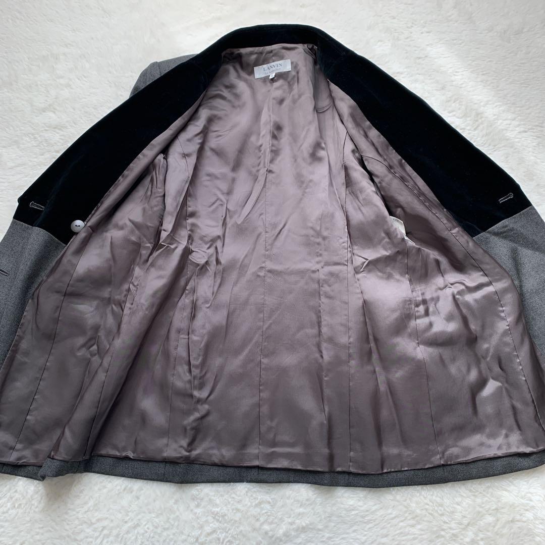 LANVIN La Collection カシミヤ混 ベルベット ジャケット