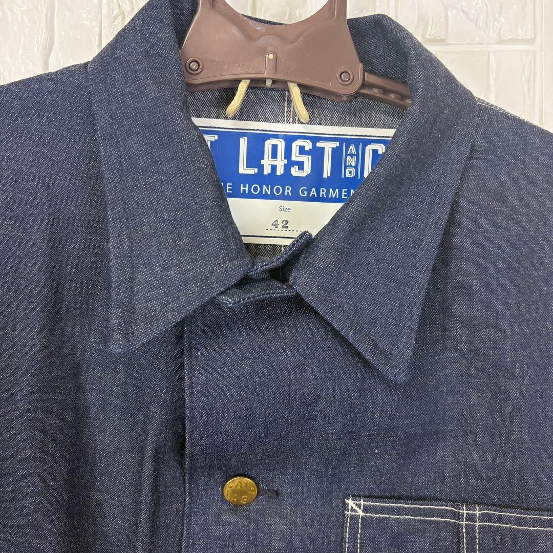 【新品】TIMEWORN CLOTHING カバーオール　デニム　42