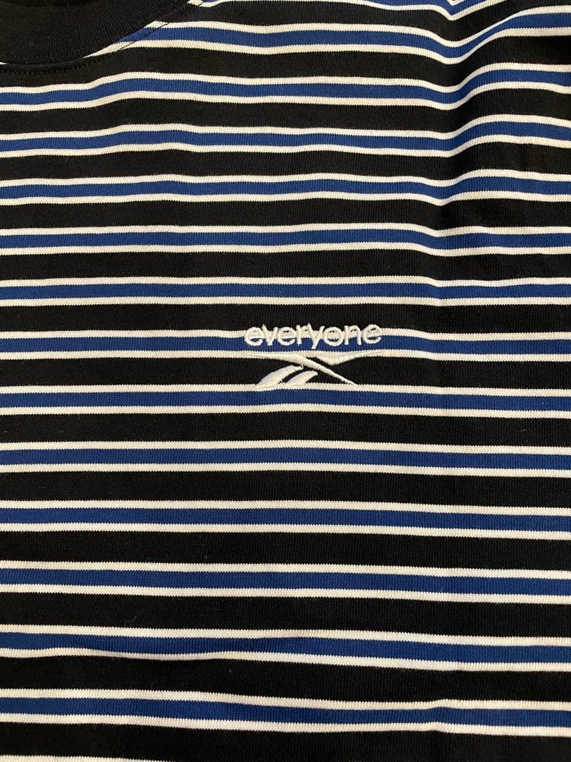 トップス everyone CLASSIC BORDER LONG SLEEVE TEE