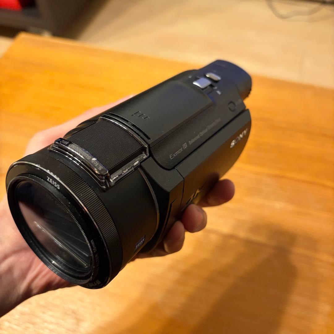 動作確認済み　SONY FDR-AX60 4K ハンディカムビデオカメラ　ソニー
