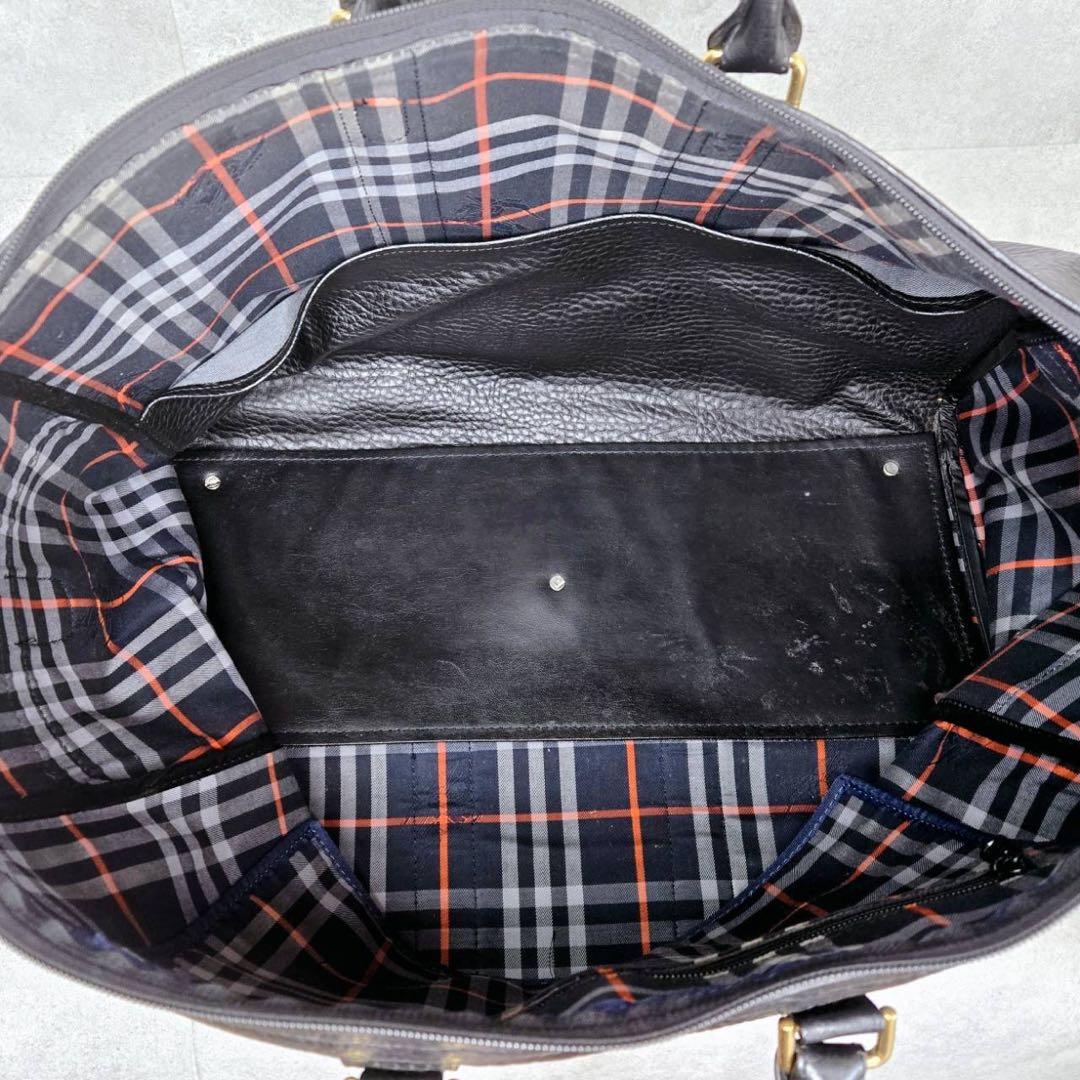 Burberrys sport ボストンバッグ ヴィンテージ ノバチェック 黒
