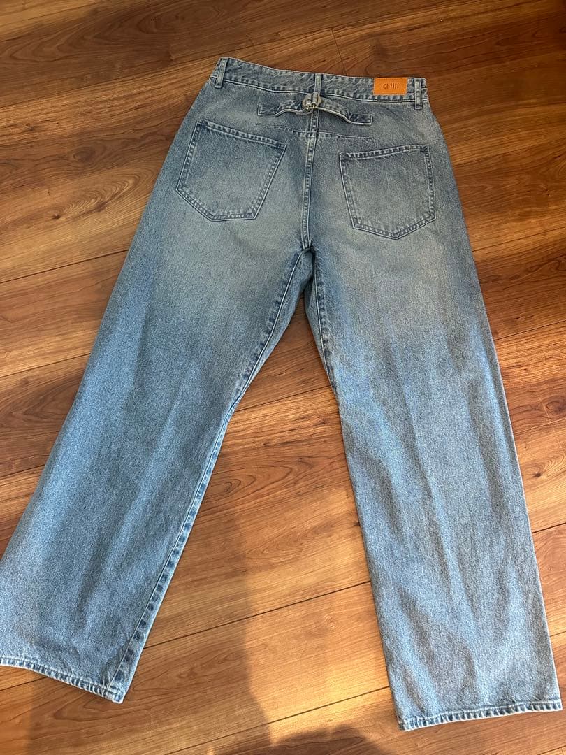 パンツ chiiiibag Midlize Wide Denim 38