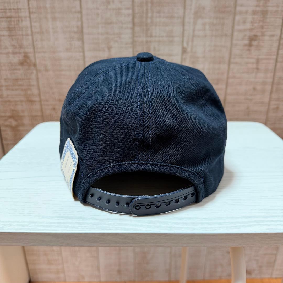 H.W.DOC & CO. ネイビー トラッカーキャップ　サイズ38