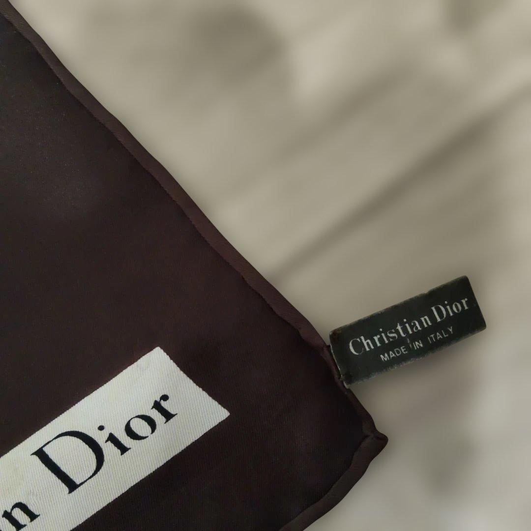 Christian Dior 花柄 大判スカーフ