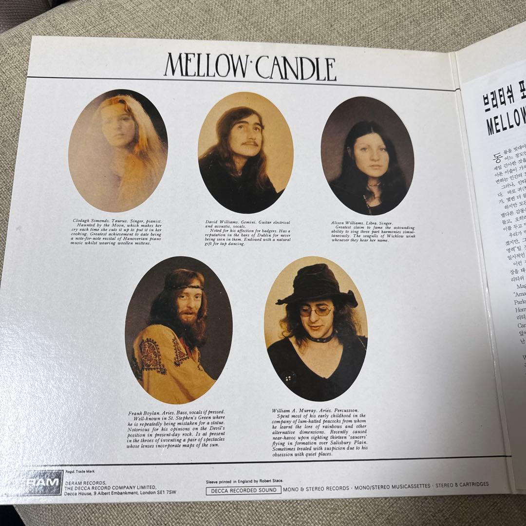 Mellow Candle Swadding Songs 韓国輸入盤リイシュー