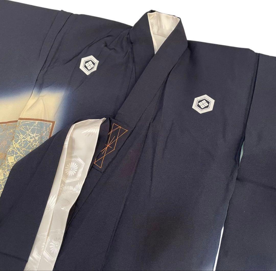 お宮参り着物 男の子祝い着産着御祝 着のしめ祝着 七五三 五歳