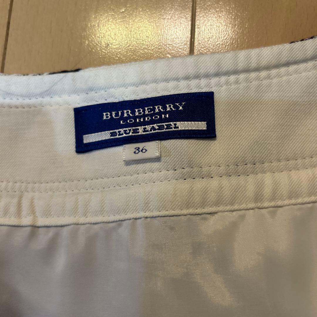 Burberry Londonノースリーブ チェック柄 ワンピース