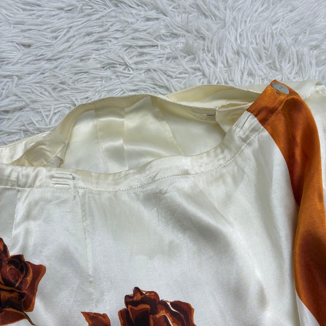【美品】DRIES VAN NOTEN 花柄 薔薇 バラ ロング スカート 38