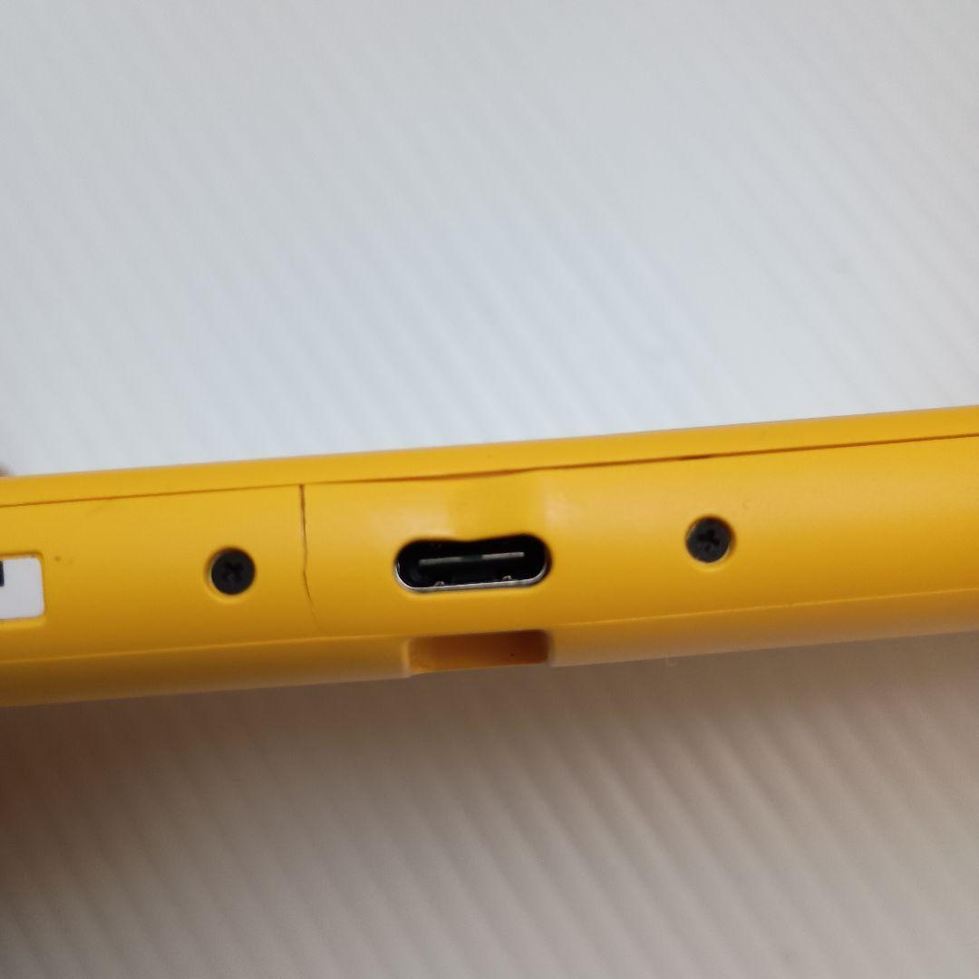 Nintendo Switch Lite イエロー 画面ひび割れあり初期化済