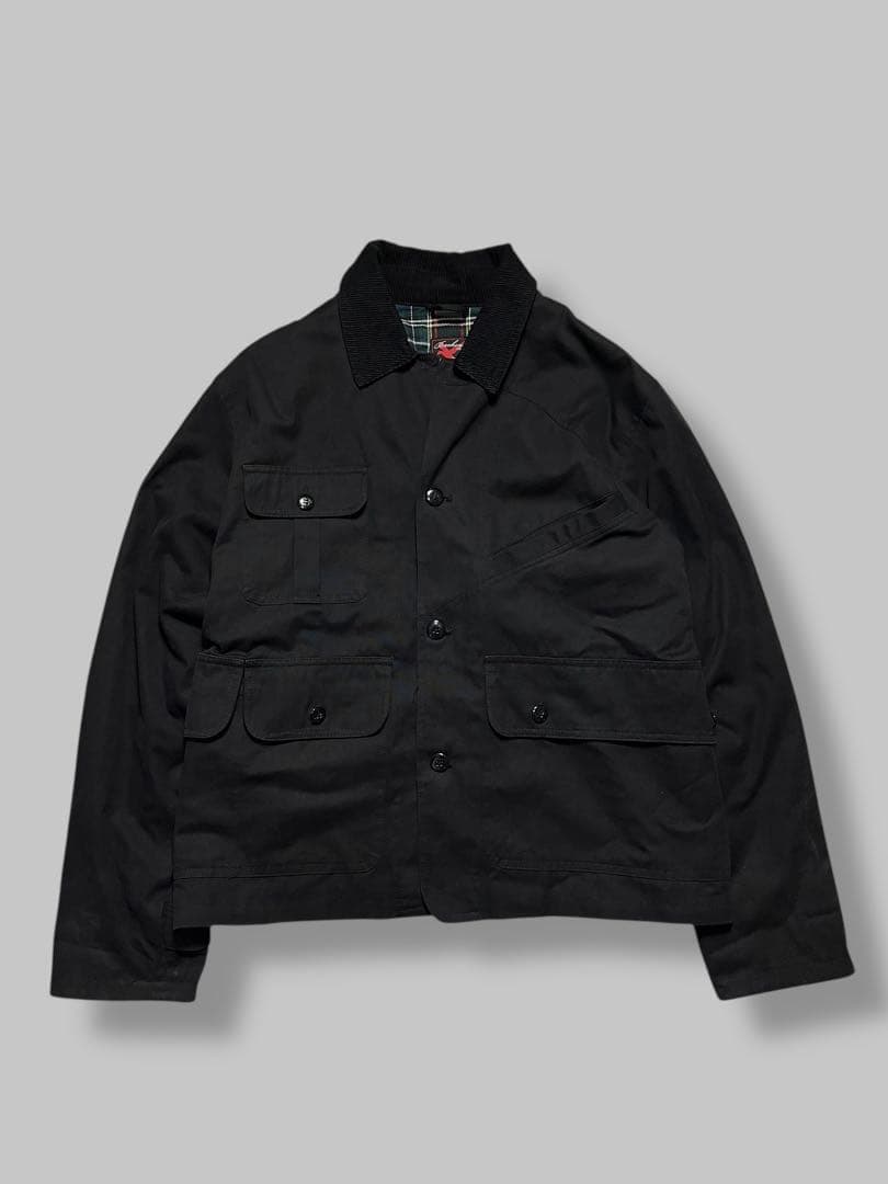 Backers コーデュロイ襟 6P フィッシング ジャケット ブラック L
