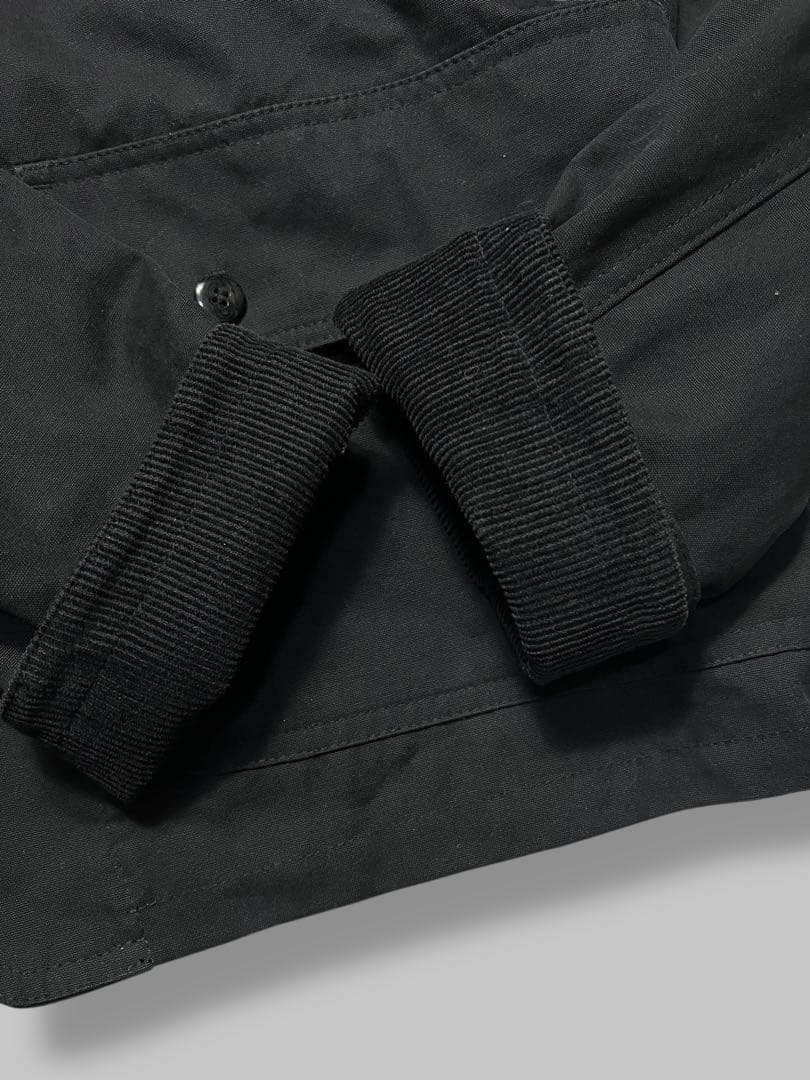 Backers コーデュロイ襟 6P フィッシング ジャケット ブラック L