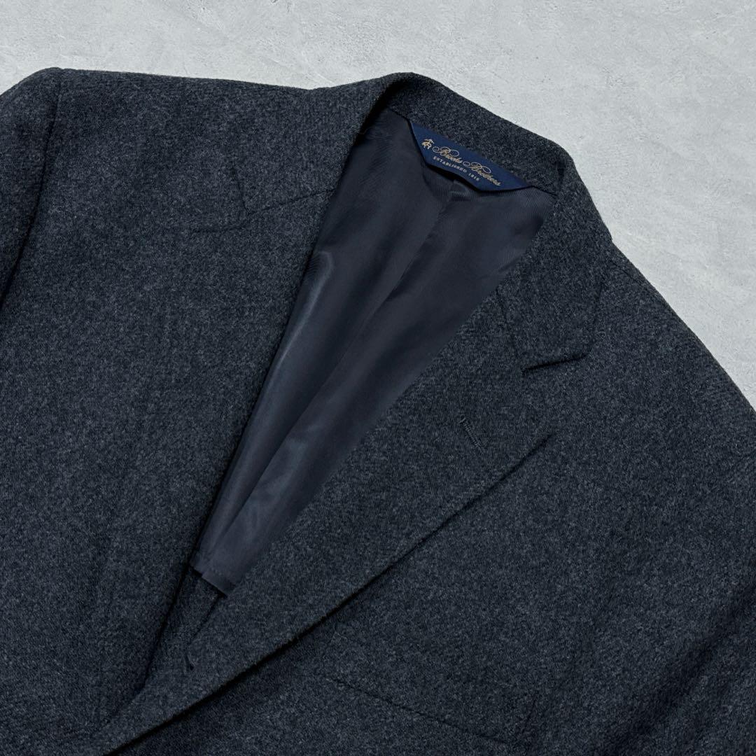 未使用 22AW ブルックスブラザーズ メリノウールツイル 段返り３釦 JKT