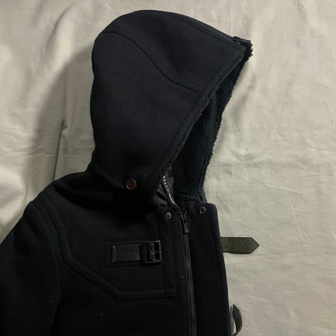 00s Neil Barrett n2b sample ウール ダッフル コート