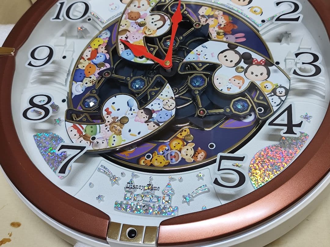 f*a様 ディズニー ツムツム からくり時計 メロディ ウェーブシンフォニー 動