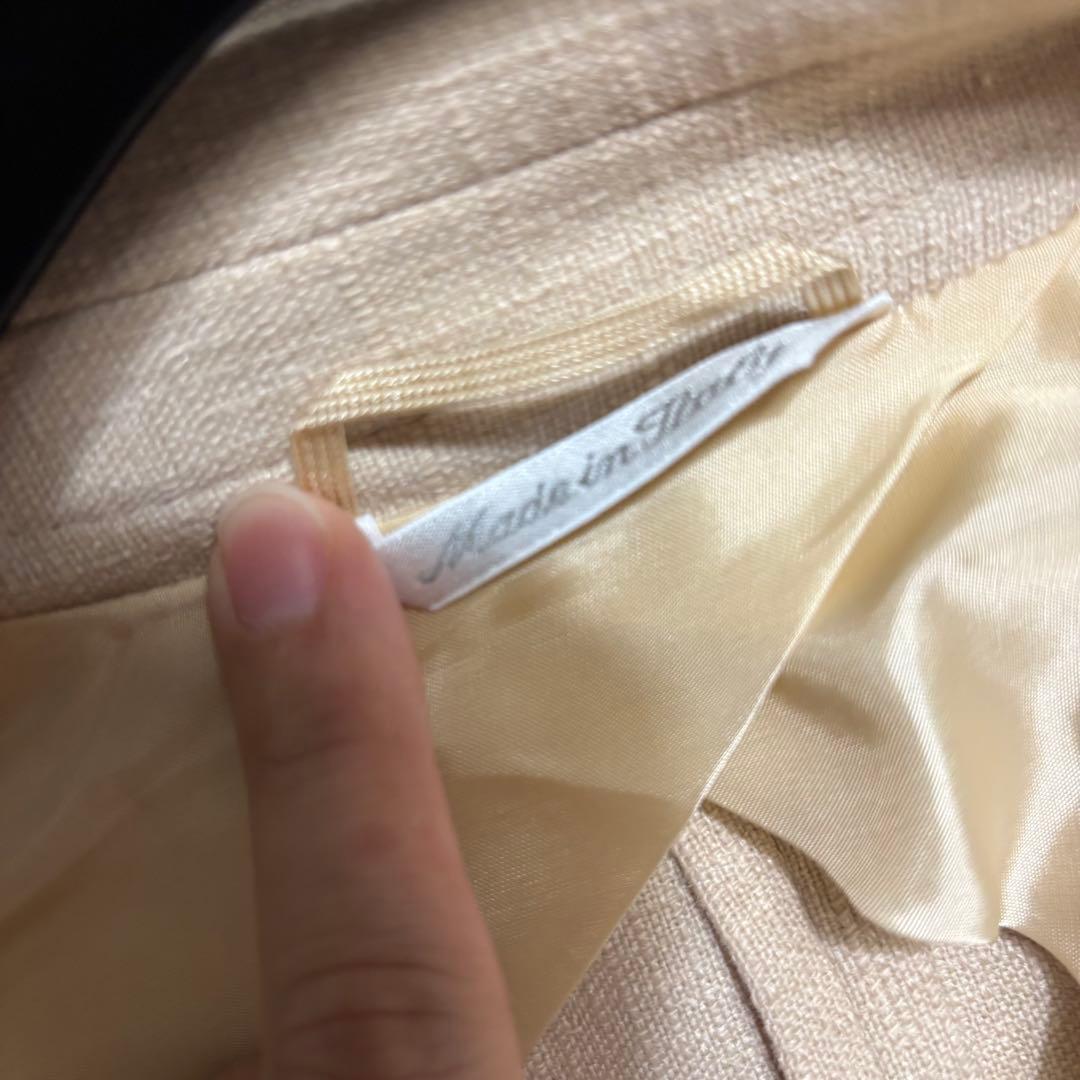MAX MARA 高級タグ シルク カシミア テーラードジャケット 40