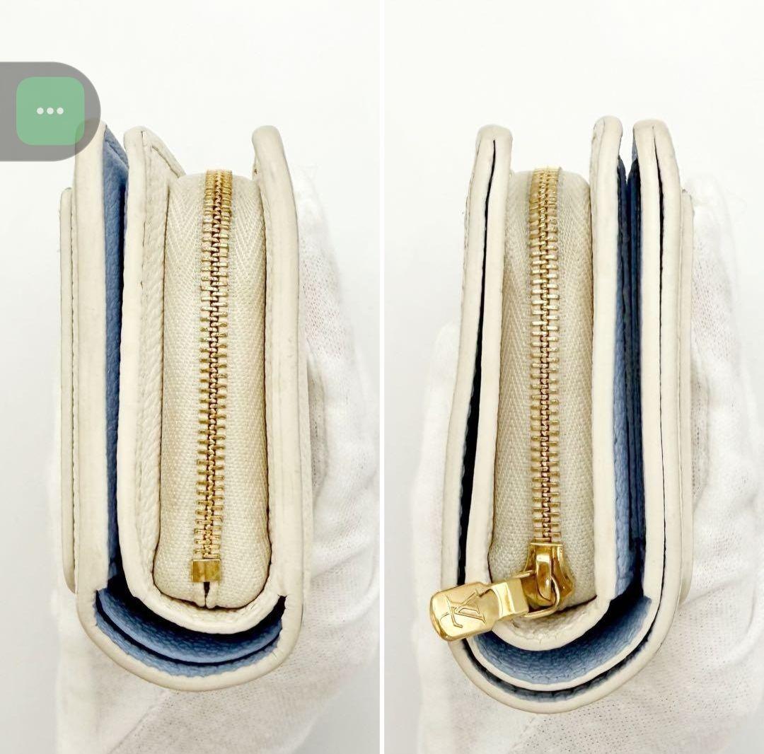 【新品】ルイ・ヴィトン アンプラント限定品 クレア二つ折り財布