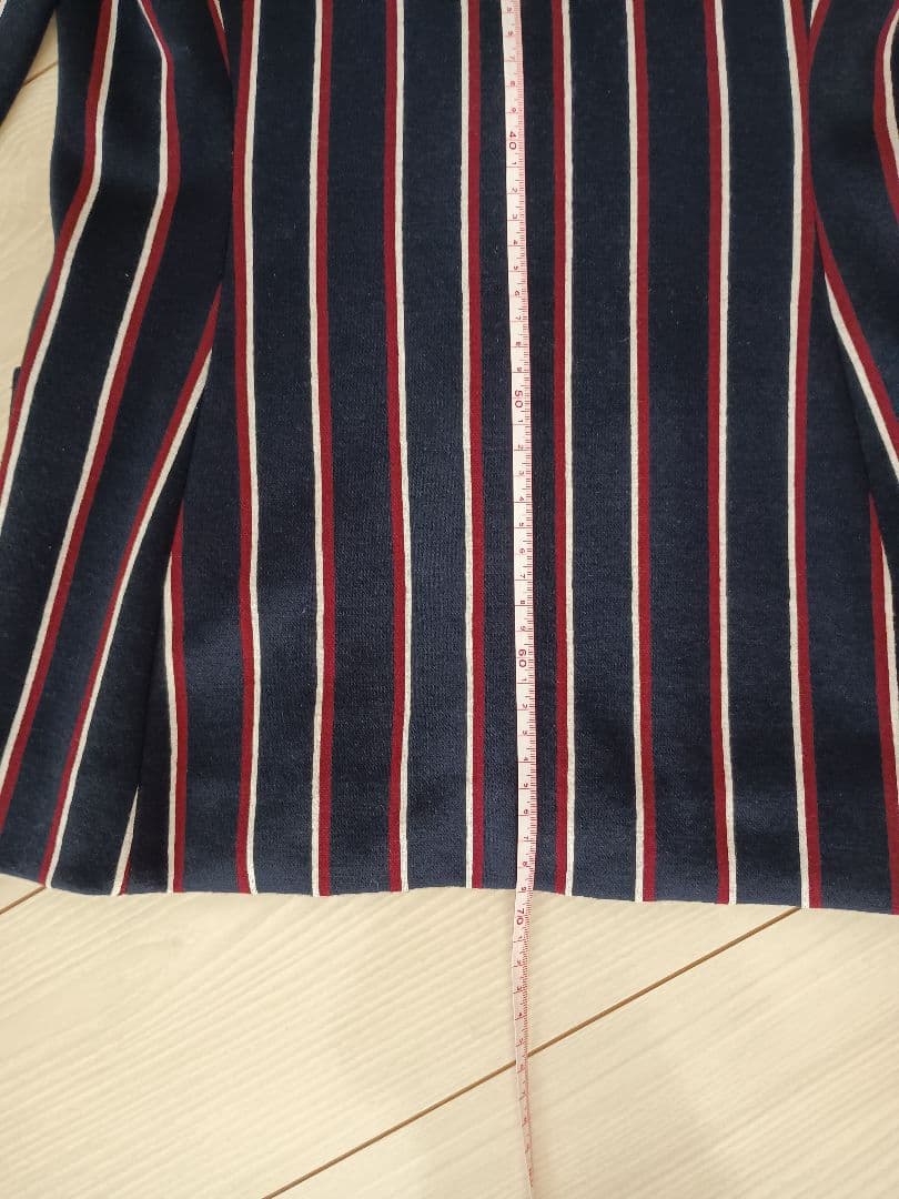 LAURENRALPH LAUREN ネイビー ストライプ ジャケットお値下げ