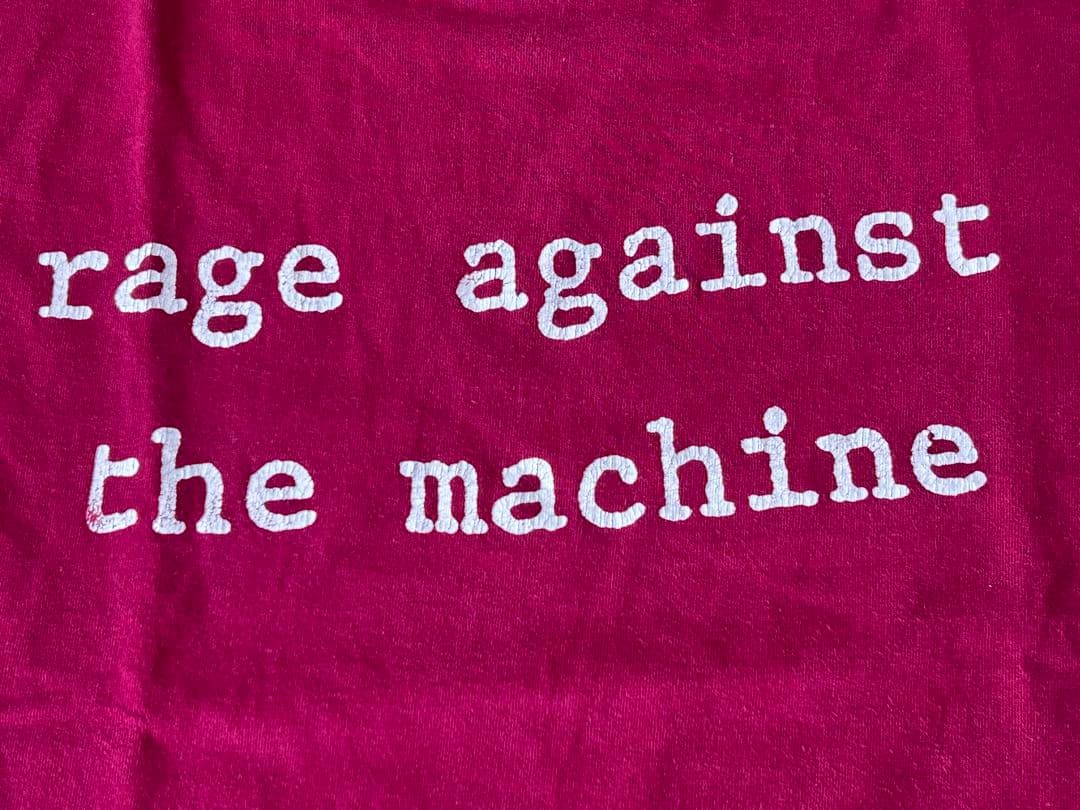 Rage Against The Machine 火炎瓶　tシャツ 90s