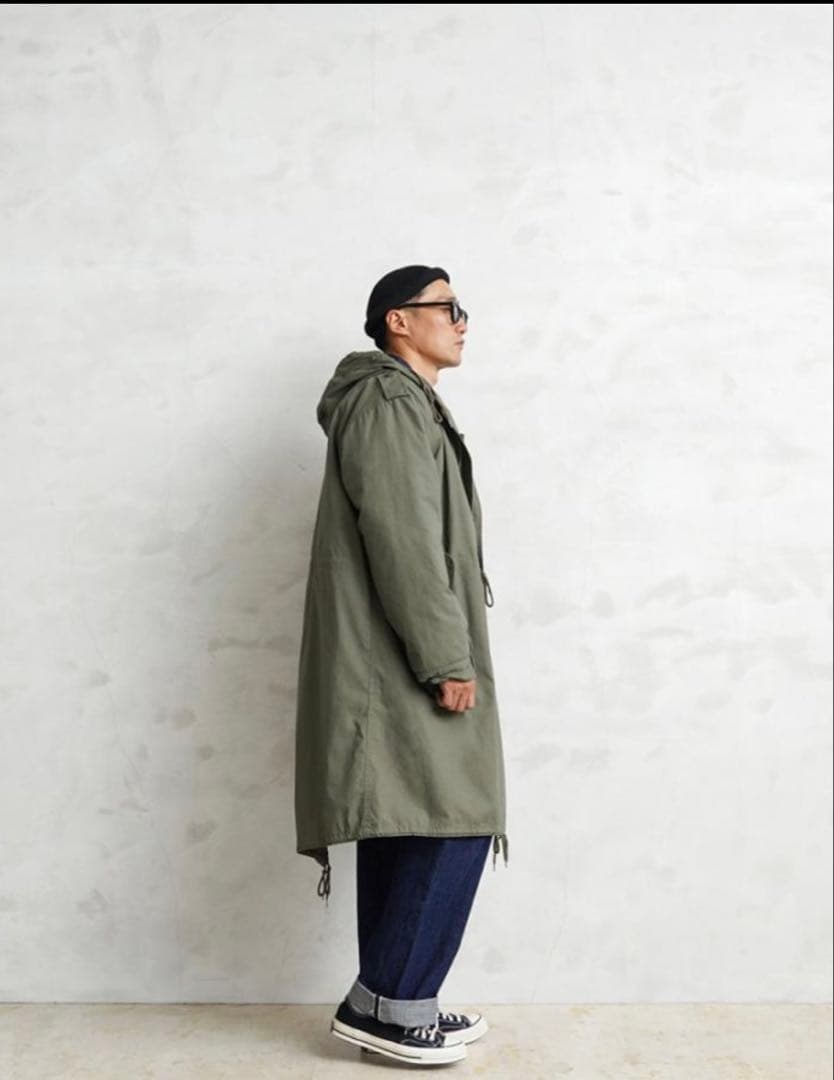 【ナナ】HOUSTONヒューストン米軍 M-51パーカモッズコート