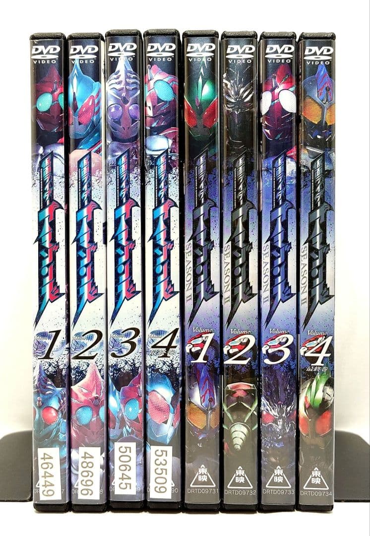 仮面ライダー/アマゾンズ season1+2【DVD】全8巻セット