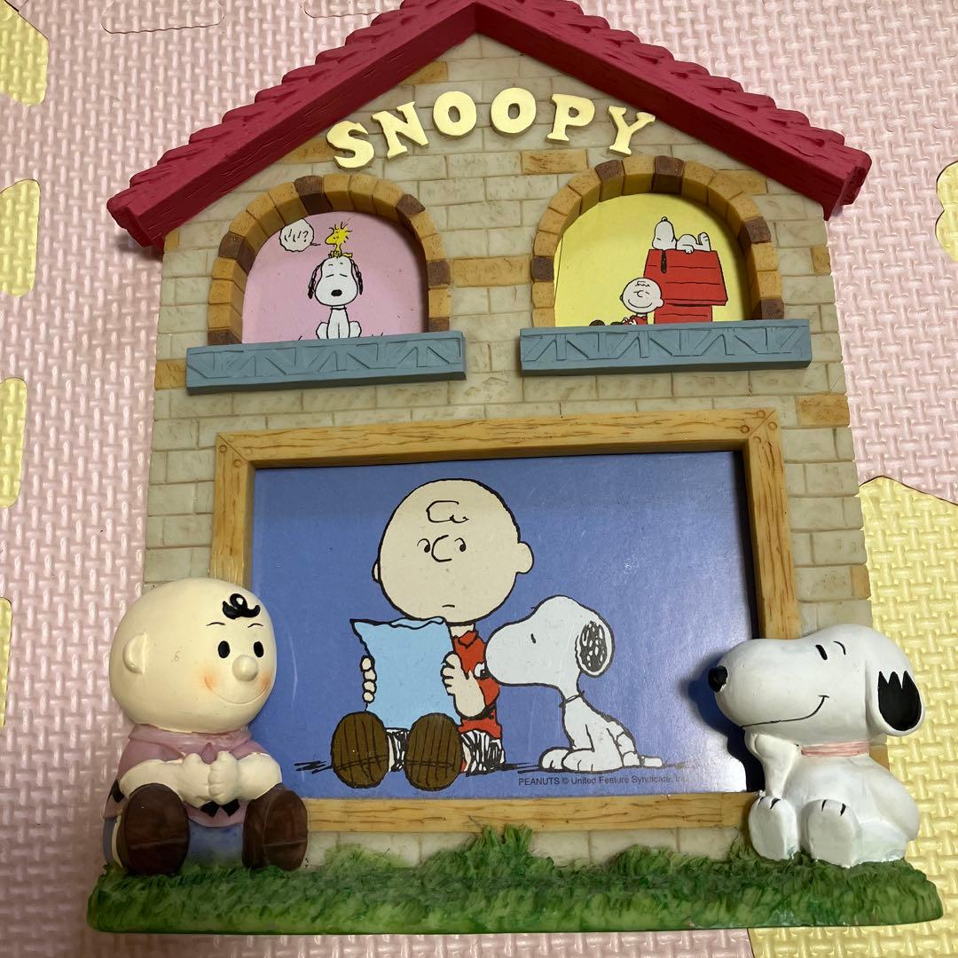 スヌーピー 写真たて　ブックスタンド