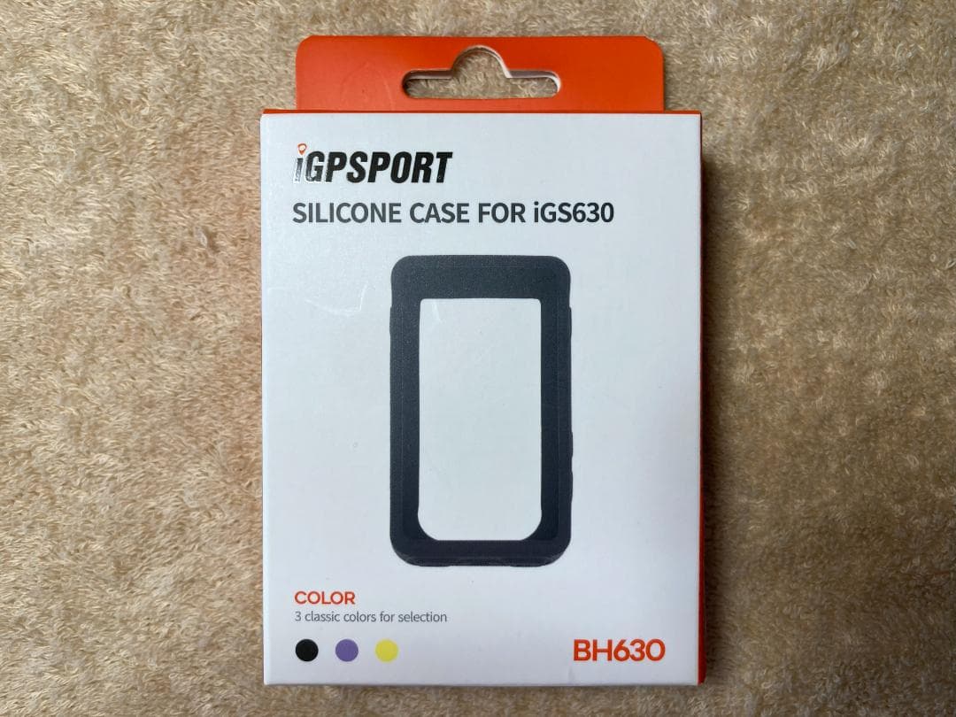 iGPSPORT iGS630 GPSサイクルコンピューター+純正シリコンケース