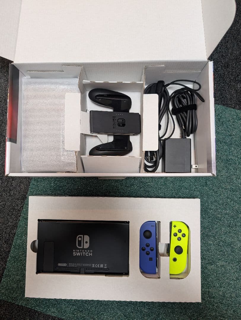 Nintendo Switch 本体 元箱、SDカード付き