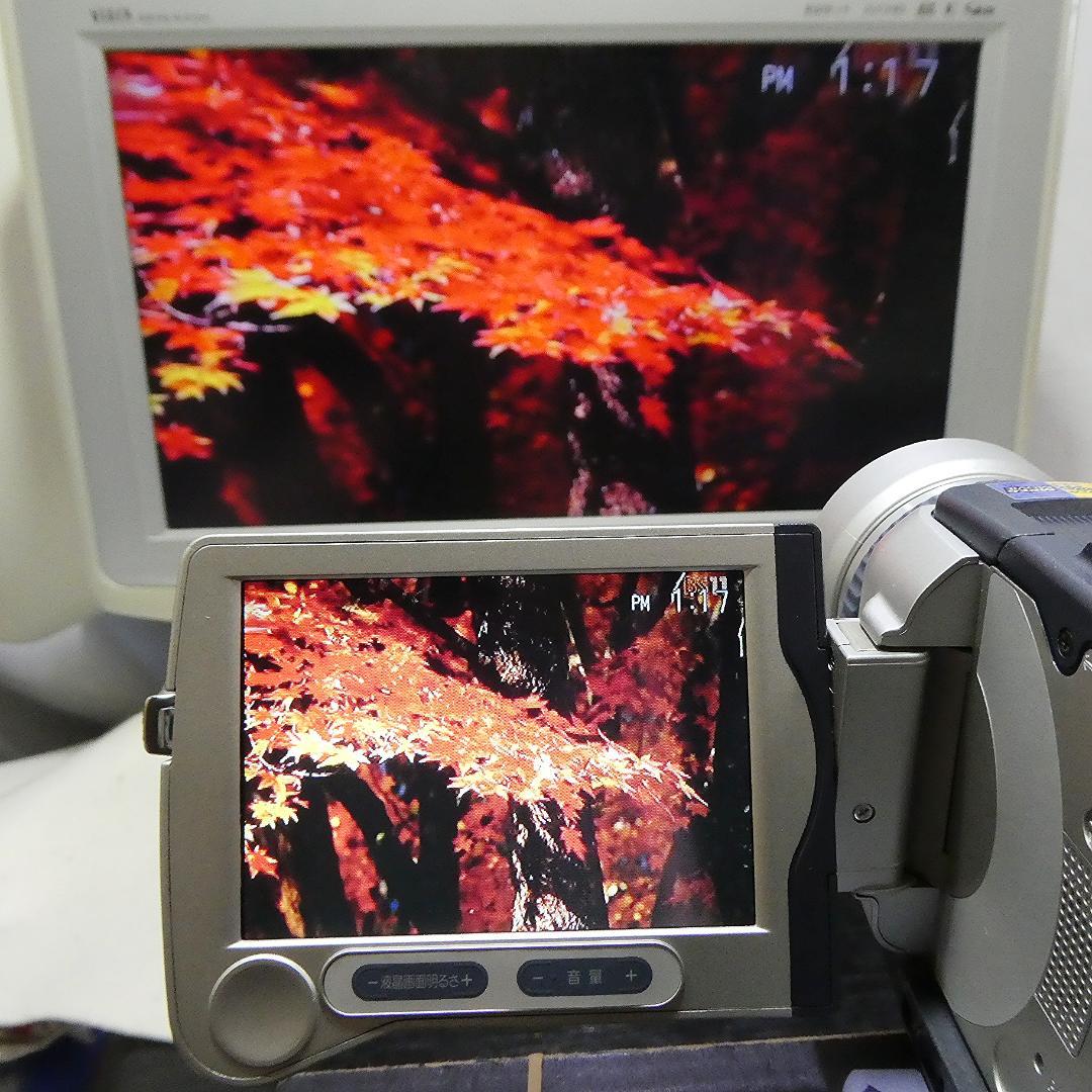 動作品ソニー DCR-TRV30 Mini DVビデオカメラDVDダビングに最適