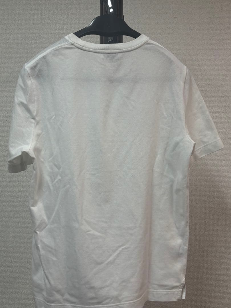 HERMES ホワイト Tシャツ ポケット付き