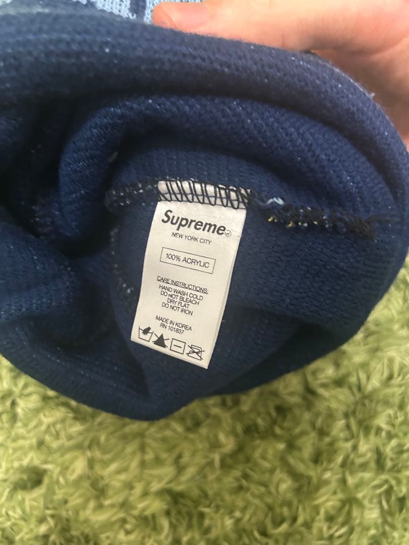 supreme ボンボンニット帽 ビーニー