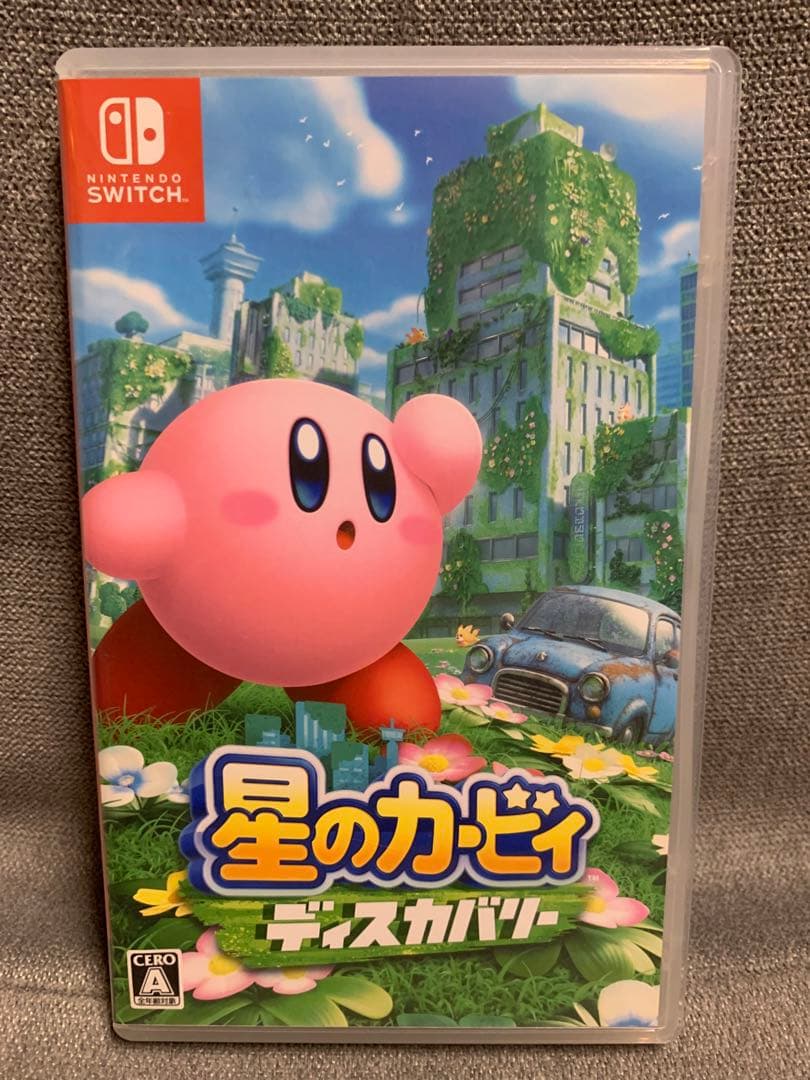 Switchソフト　星のカービィ　ポッ拳　ピーチ
