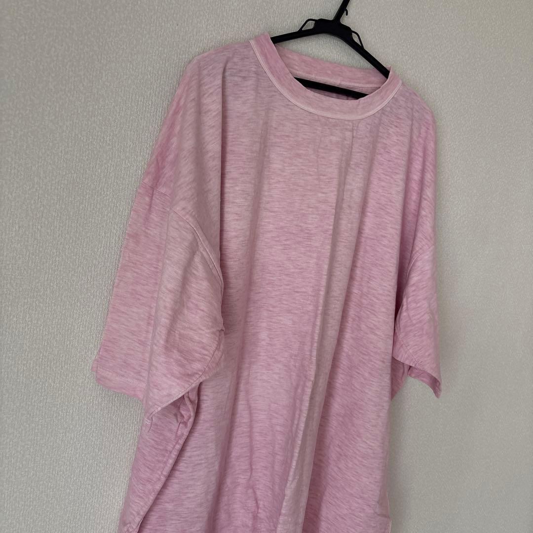 45r 度詰天竺の908オーシャンTシャツ 9.8サイズ（桜染め）