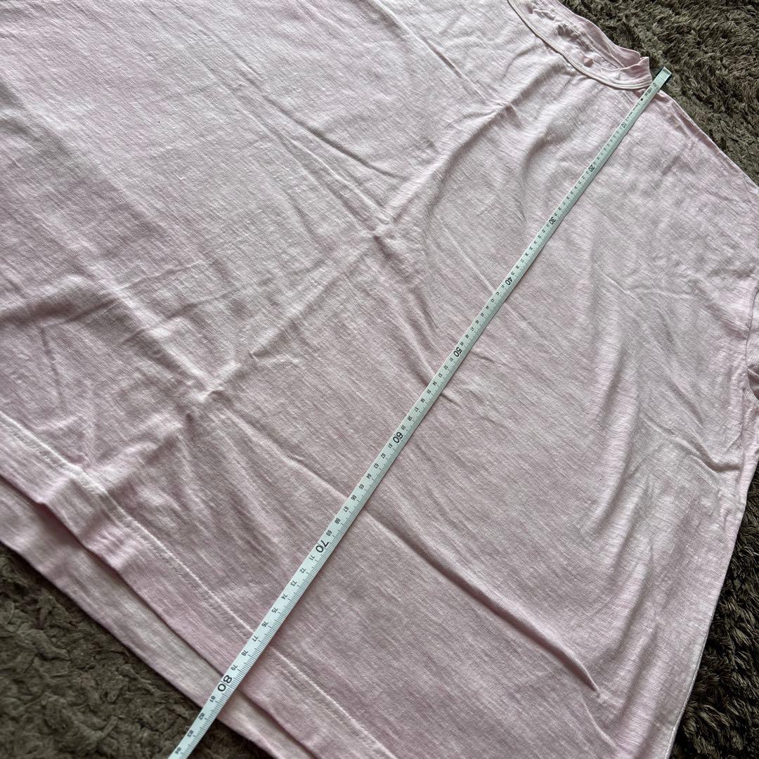 45r 度詰天竺の908オーシャンTシャツ 9.8サイズ（桜染め）