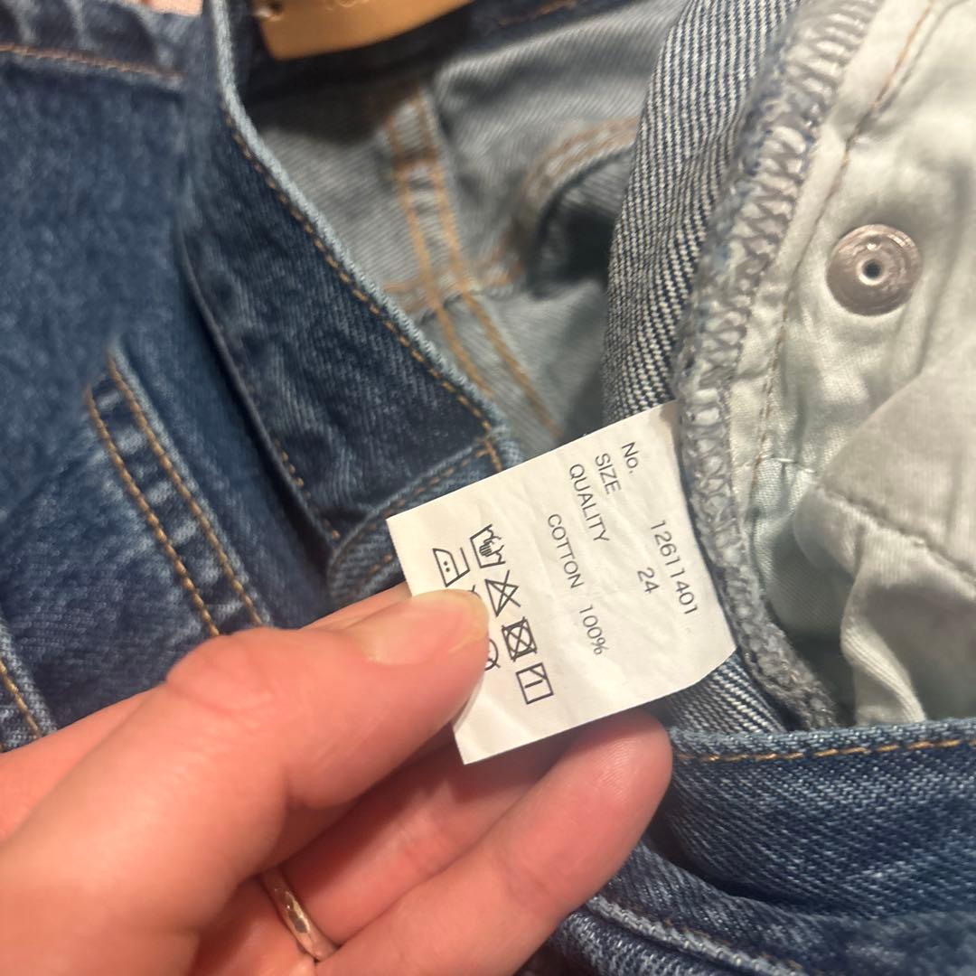 【新品未使用】todayful Cary's Denim ブルー 24 本日限定
