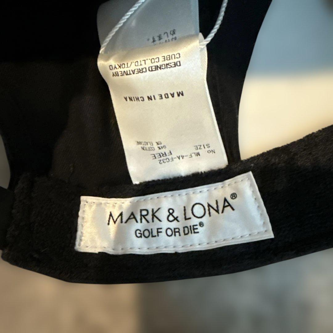 MARK & LONA GOLF OR DIE キャップ　タグ付