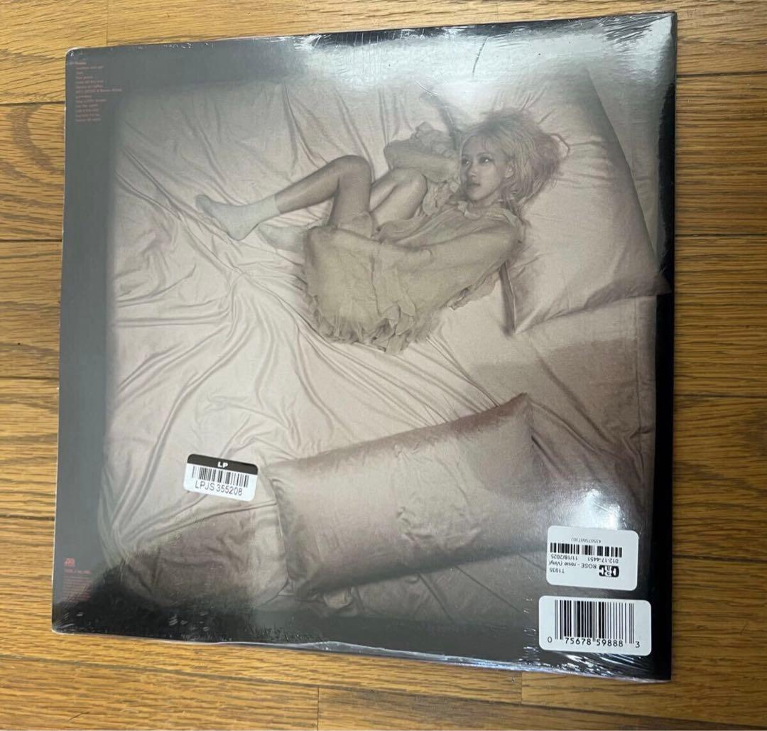 rose BLACKPINK rosie レコード　レア　限定盤　希少
