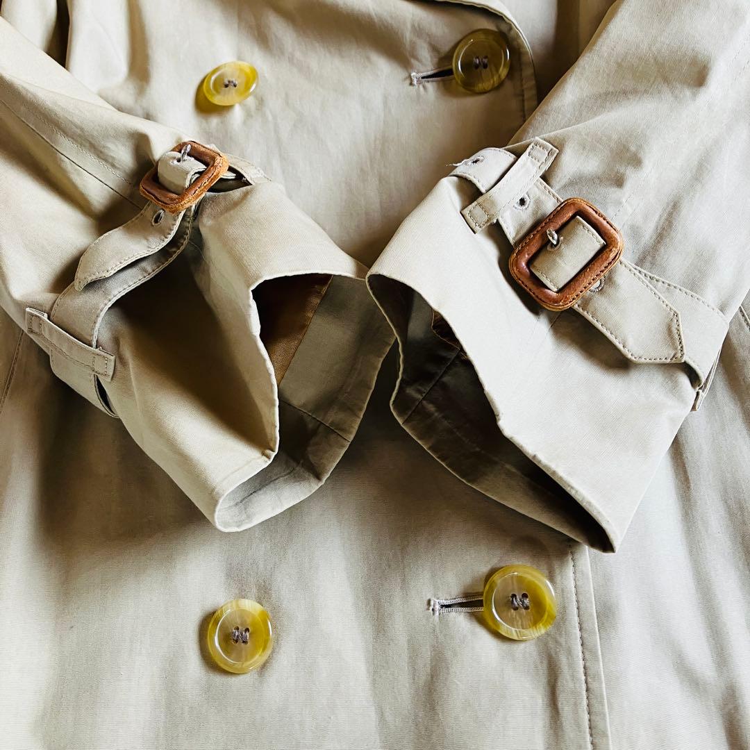 1482 Burberry　トレンチコート　ノバチェック　ロング丈　マルゼン別注