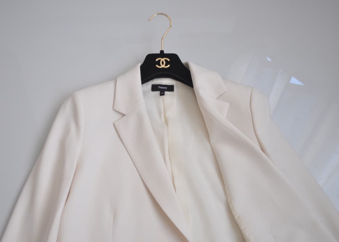 ‘25SS 極美品 セオリー Admiral Crepe Relaxed JKT