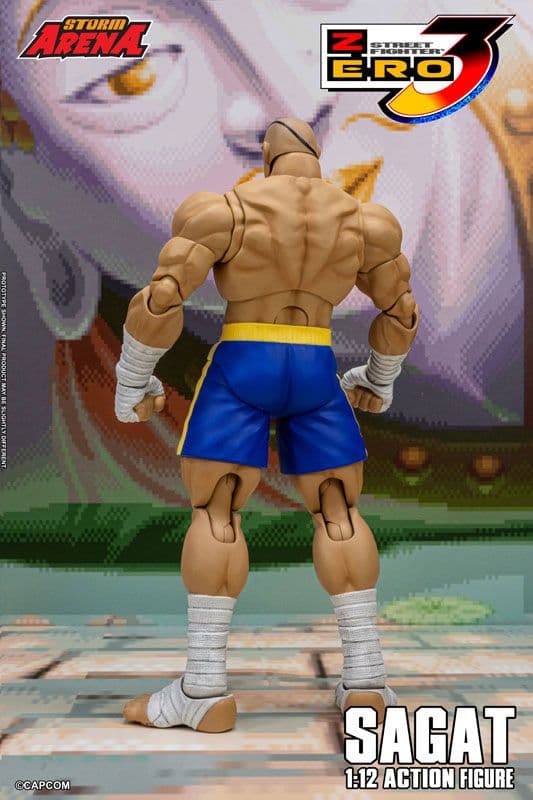 ストリートファイターZERO 3 Sagat 1:12 フィギュア
