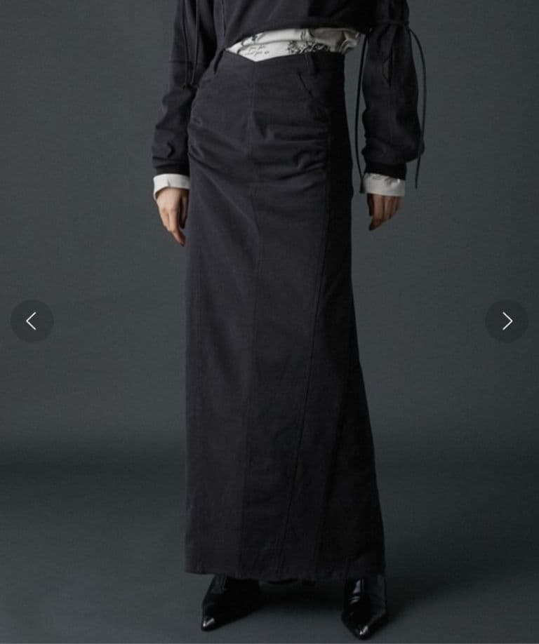スカート PRANK PROJECT Sweat Train Maxi Skirt 36