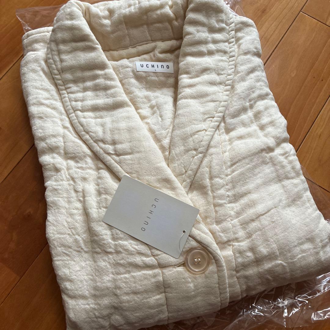 UCHINO ウチノ マシュマロワッフルガーゼ レディスカーディガン