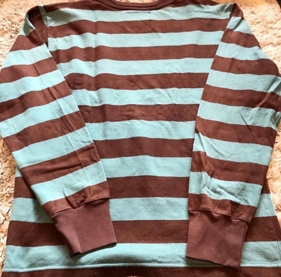 アンダーカバー ボーダー ロンT USA製 HAZE期