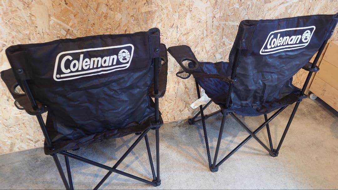 Coleman コールマン 限定 アウトドアチェア ２脚セット 黒