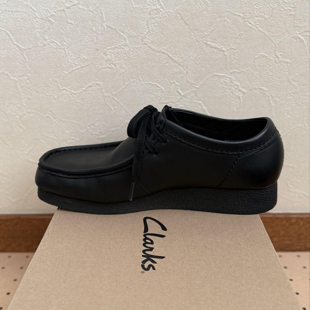 Clarks ワラビー　レザー　25.5cm