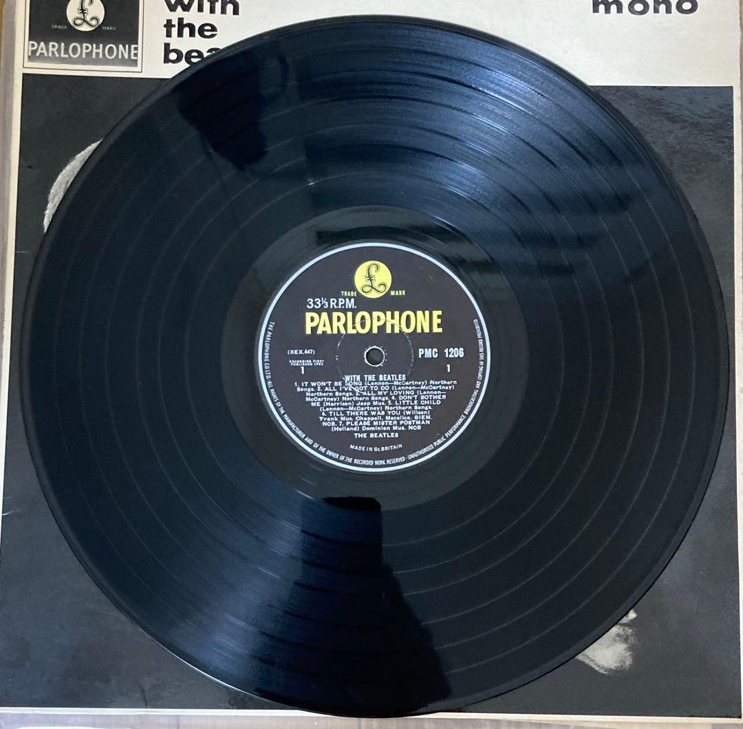 稀少UKオリジナル1NラウドWith The Beatlesビートルズレコード
