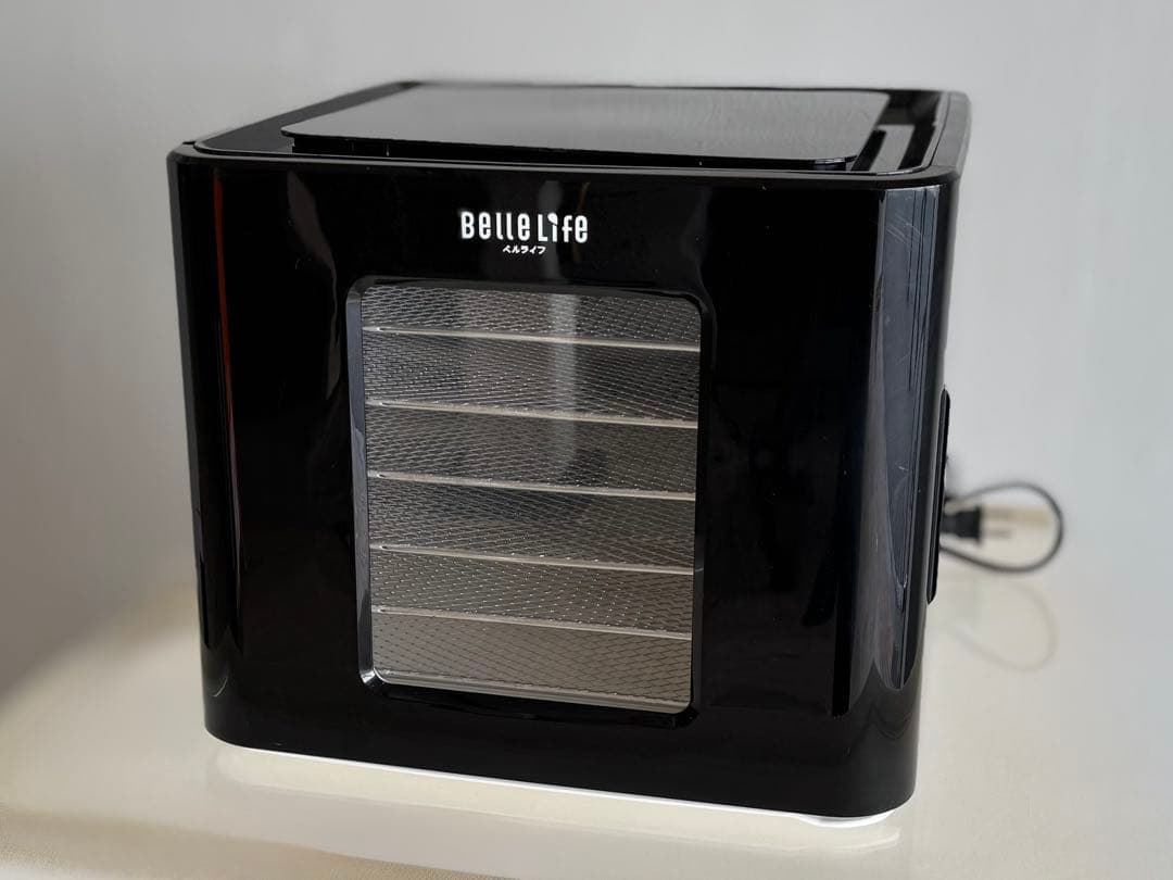 【中古良品】Belle Life フードドライヤー　食品乾燥機　ステンレストレイ